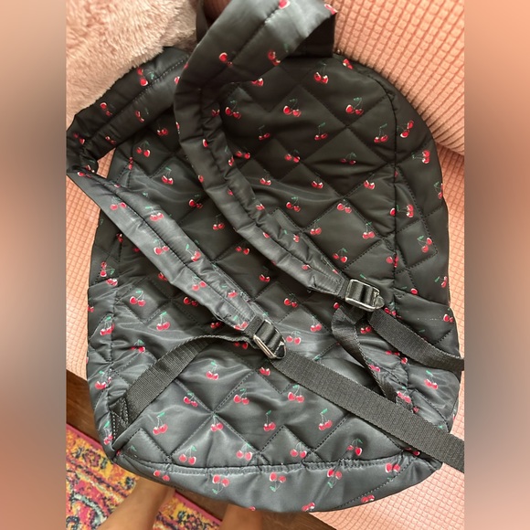 Marc Jacobs - Quilted Cherry Backpack/Book bag - Cherries. Great condition!! - Picture 7 of 13